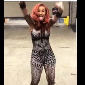 *New* Angel Brinks Jumpsuit -Seen on Cardi B